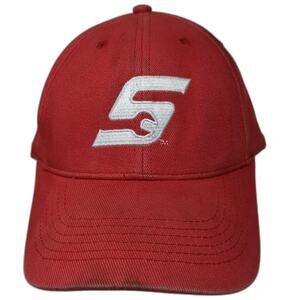 K-Products Snap-on Tools Red Baseball Cap One Size Fitted Wrench Embroidered Hat